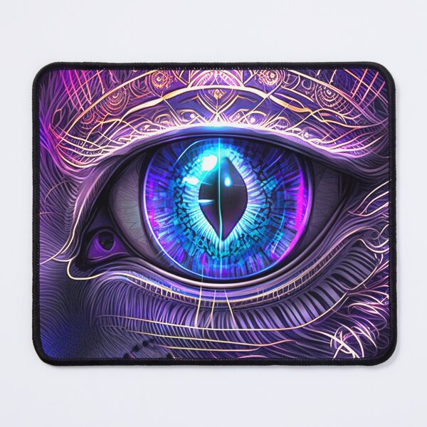 Item preview, CATS EYE - THIRD EYE - BLACK CAT - 4D designed and sold by CleverCulture.