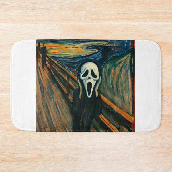 Item preview, Real Scream | Funny Munch Painting Meets Horror Movie Meme designed and sold by The Classics Freak.