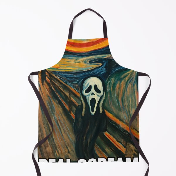 Item preview, Real Scream | Funny Munch Painting Meets Horror Movie Meme designed and sold by The Classics Freak.