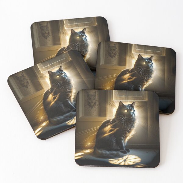 Item preview, Illumination - BLACK CAT - 4D designed and sold by CleverCulture.