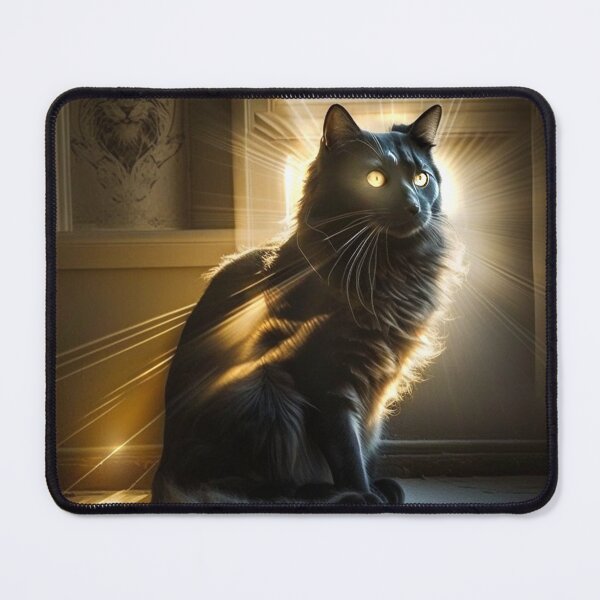 Item preview, Illumination - BLACK CAT - 4D designed and sold by CleverCulture.