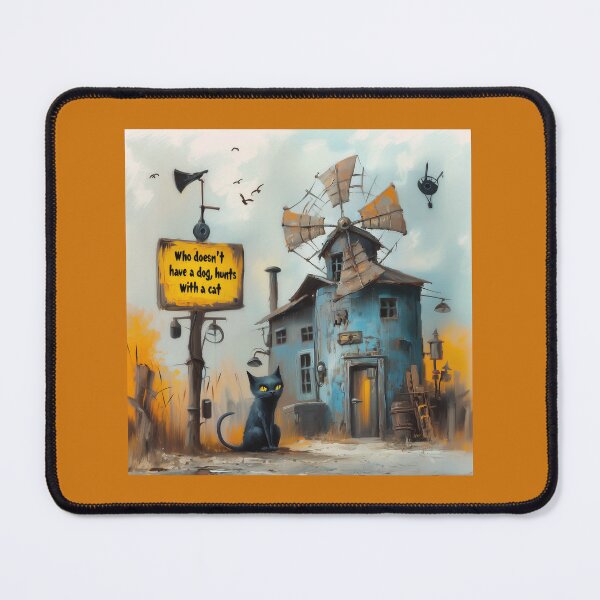 Item preview, Portuguese Idiom Hunts With Cats designed and sold by Abstractarium.