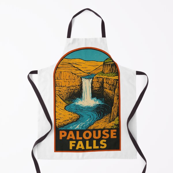Item preview, Palouse Falls Vintage Style Decal designed and sold by Decal Mania.