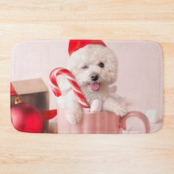 Item preview, Bichon Frise Merry Christmas December designed and sold by toppopin.