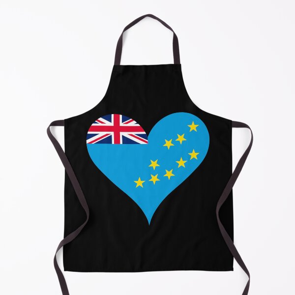 Item preview, Tuvalu Heart Flag designed and sold by NTGUILTY.