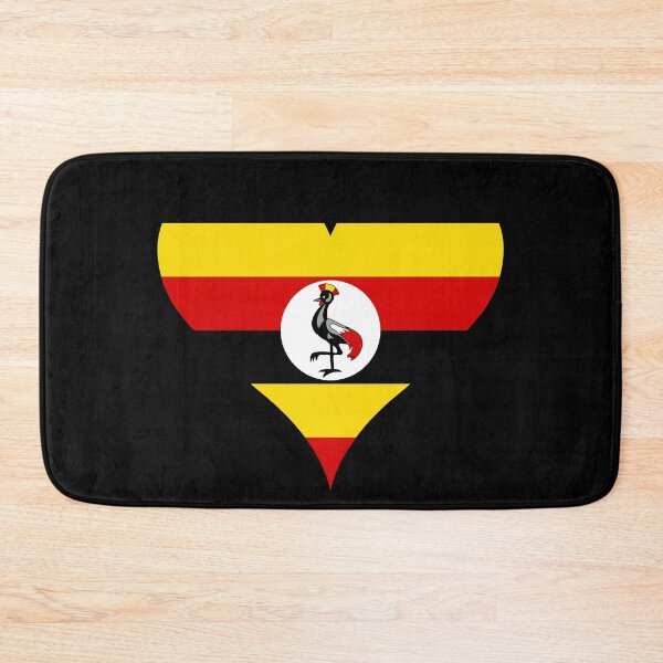 Item preview, Uganda Heart Flag designed and sold by NTGUILTY.