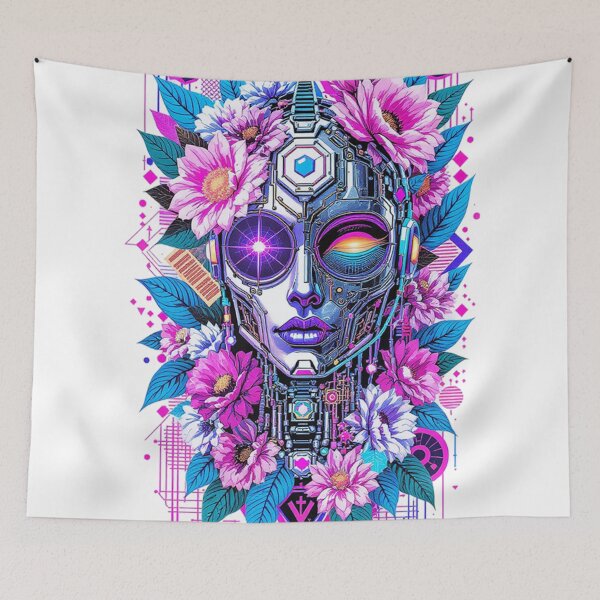 Item preview, Neon Soul: Half Human, Half Machine designed and sold by mo-carnival.