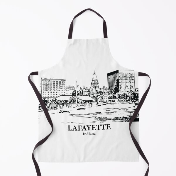 Item preview, Lafayette - Indiana designed and sold by Lakeric Cityscapes.