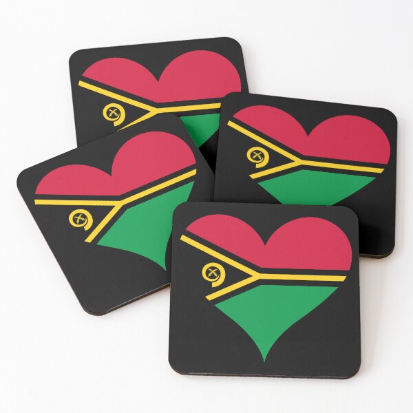 Item preview, Vanuatu Heart Flag designed and sold by NTGUILTY.