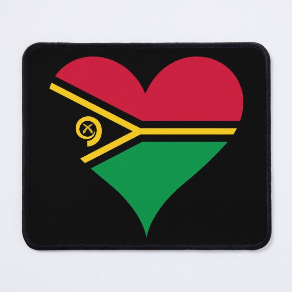 Item preview, Vanuatu Heart Flag designed and sold by NTGUILTY.