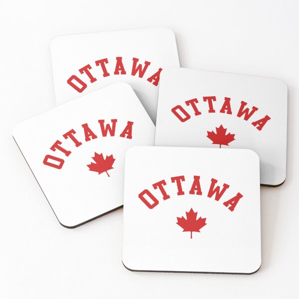 Item preview, Ottawa Canada Maple Leaf Vintage Style Design designed and sold by Paper Drip.