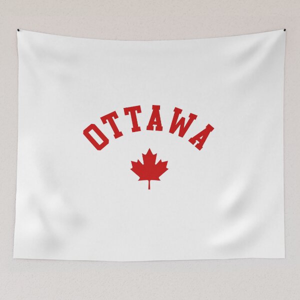 Item preview, Ottawa Canada Maple Leaf Vintage Style Design designed and sold by Paper Drip.
