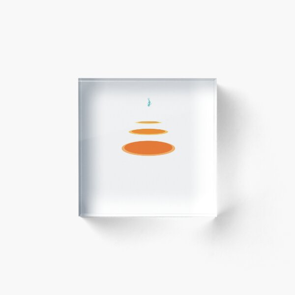 Upsy-Daisy Acrylic Block
