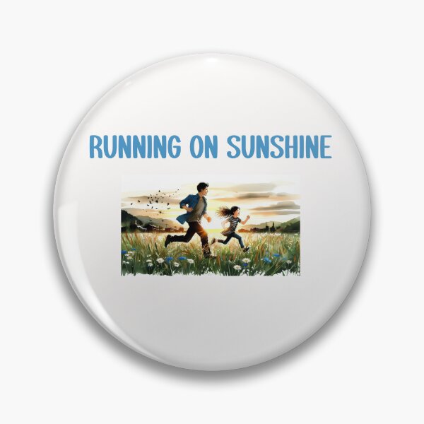 Item preview, Running on Sunshine – Father & Daughter Running Shirt designed and sold by Maggiepeshop.