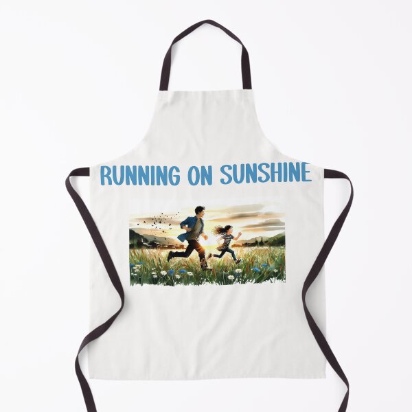 Item preview, Running on Sunshine – Father & Daughter Running Shirt designed and sold by Maggiepeshop.