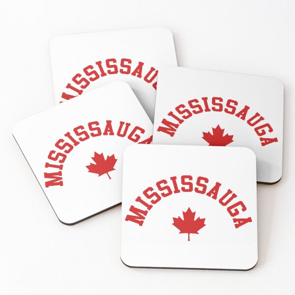 Item preview, Mississauga Canada Maple Leaf Vintage Style Design designed and sold by Paper Drip.