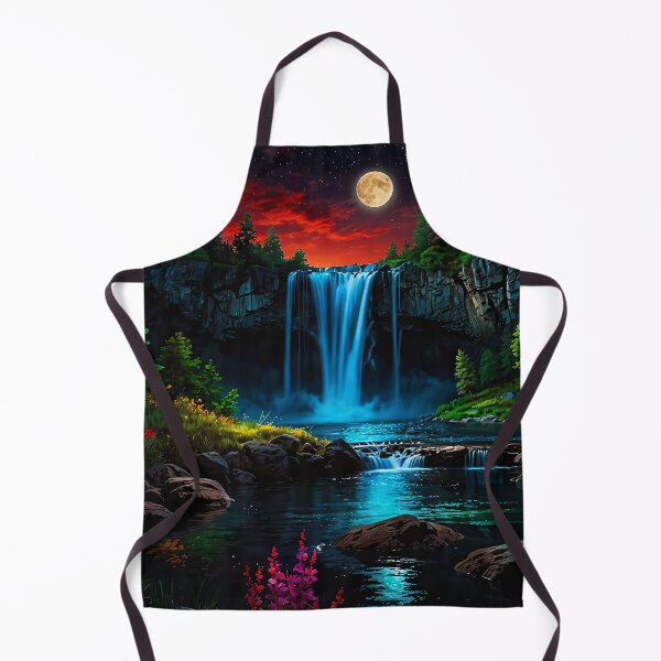 Item preview, Moonlight dance at the waterfall designed and sold by PixelParadies.