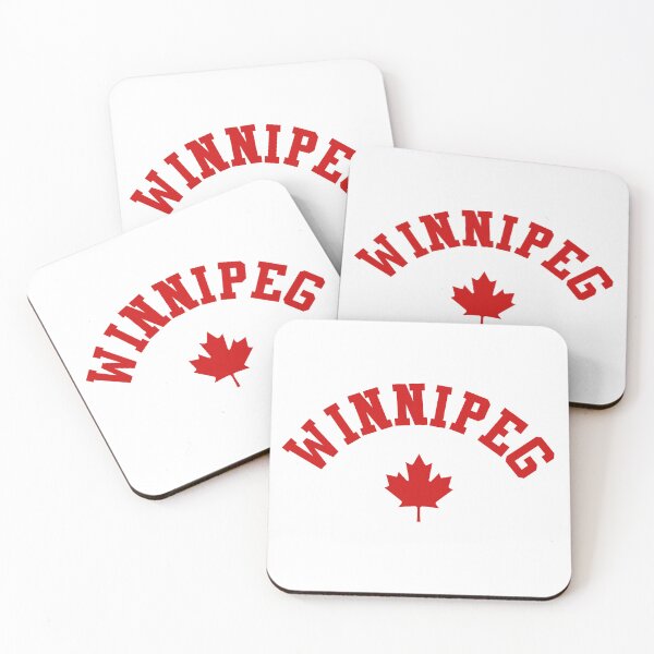 Item preview, Winnipeg Canada Maple Leaf Vintage Style Design designed and sold by Paper Drip.