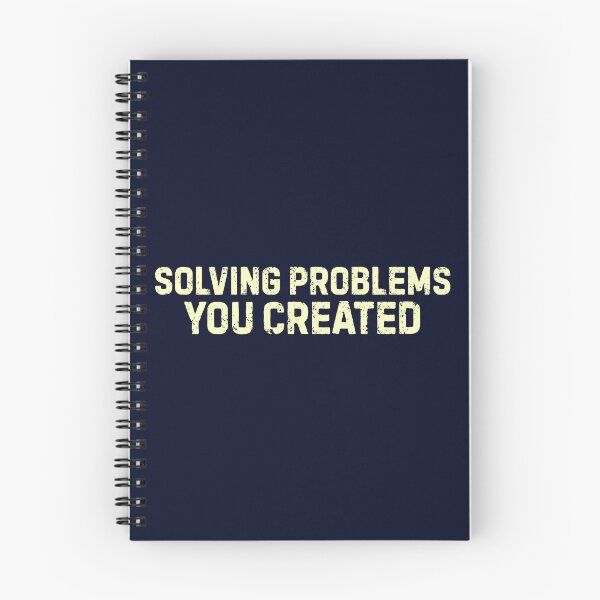 Item preview, Solving Problems You Created designed and sold by DemureArtsy.