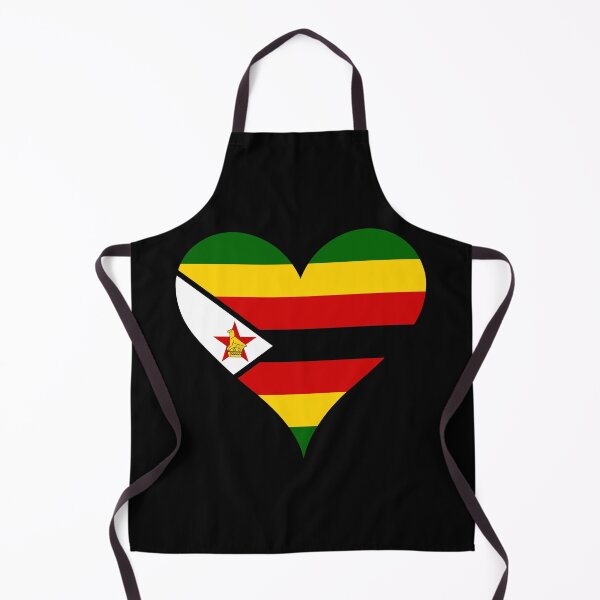 Item preview, Zimbabwe Heart Flag designed and sold by NTGUILTY.