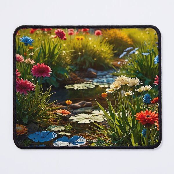 Item preview, A path of flowers and light designed and sold by PixelParadies.