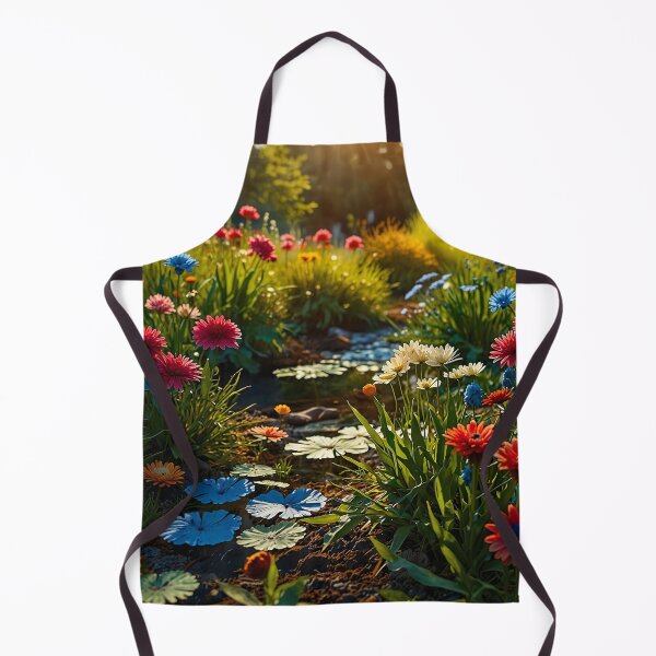 Item preview, A path of flowers and light designed and sold by PixelParadies.