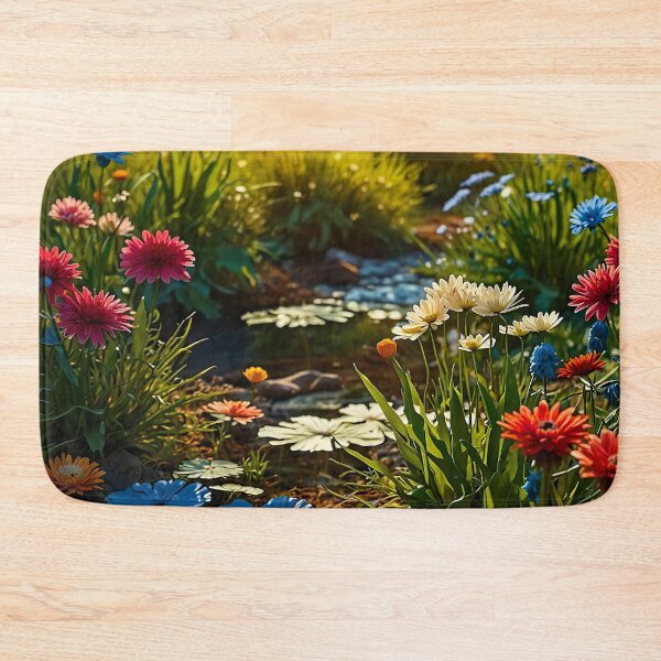 Item preview, A path of flowers and light designed and sold by PixelParadies.