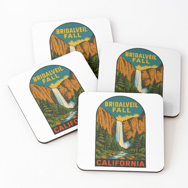 Item preview, Bridalveil Falls Vintage Style Decal designed and sold by Decal Mania.