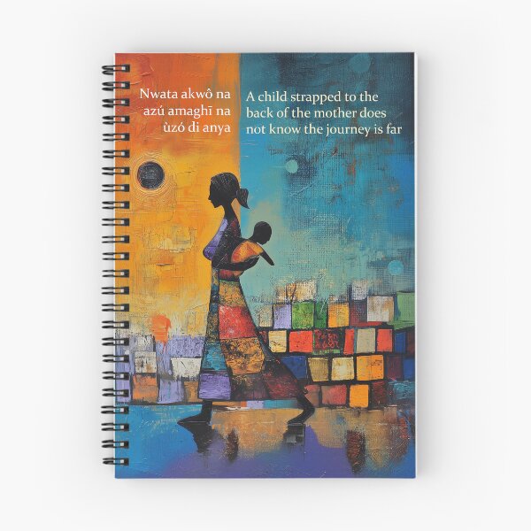 Item preview, Nigerian Proverb A Child That Rides designed and sold by Abstractarium.