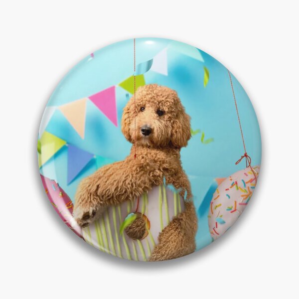 Item preview, Goldendoodle Cute Donut designed and sold by toppopin.