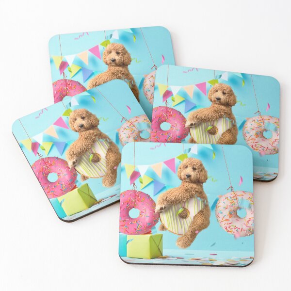 Item preview, Goldendoodle Cute Donut designed and sold by toppopin.