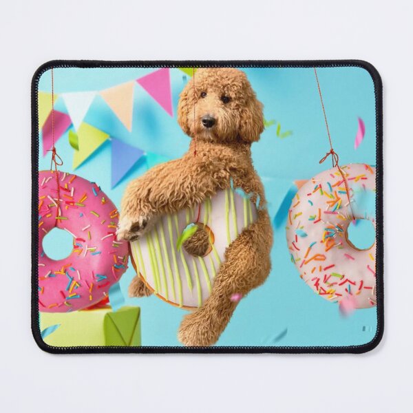 Item preview, Goldendoodle Cute Donut designed and sold by toppopin.