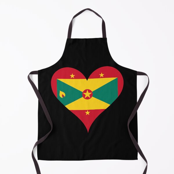 Item preview, Grenada Heart Flag designed and sold by NTGUILTY.