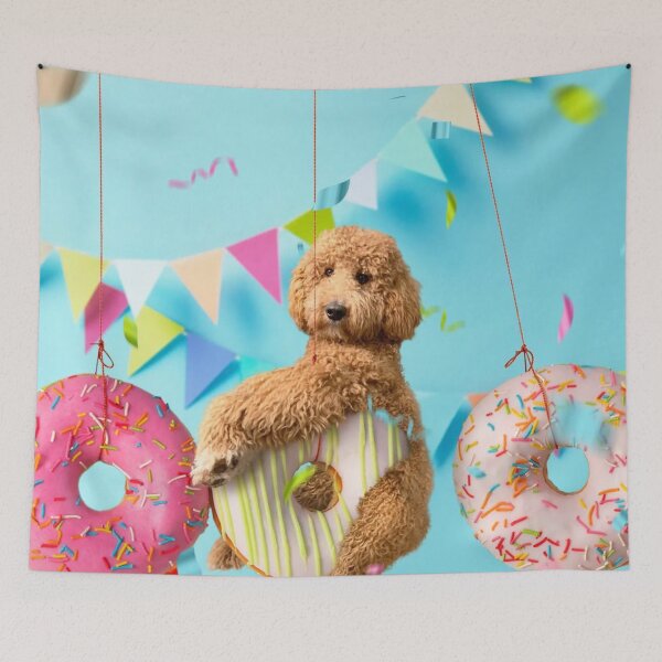 Item preview, Goldendoodle Cute Donut designed and sold by toppopin.