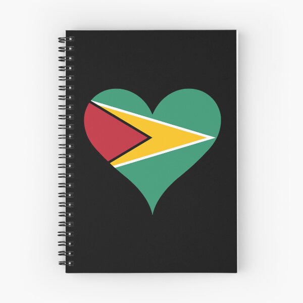 Item preview, Guyana Heart Flag designed and sold by NTGUILTY.
