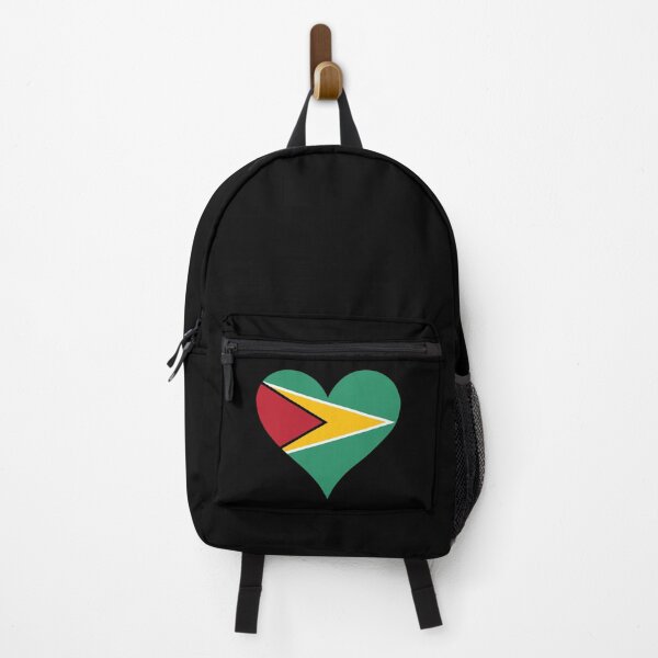 Item preview, Guyana Heart Flag designed and sold by NTGUILTY.