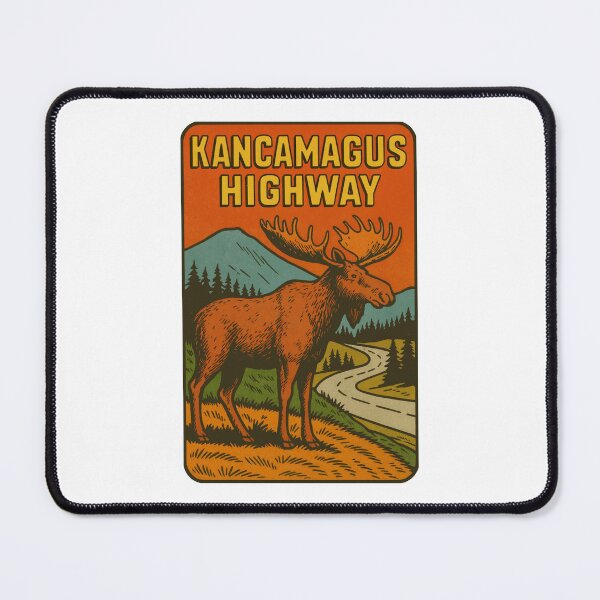 Item preview, Kancamagus Highway Vintage Style Decal designed and sold by Decal Mania.