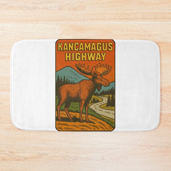 Item preview, Kancamagus Highway Vintage Style Decal designed and sold by Decal Mania.