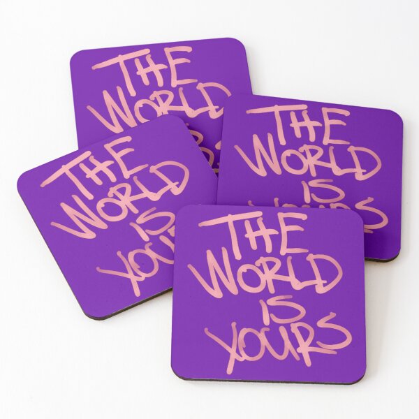 Item preview, THE WORLD IS YOURS - PINK designed and sold by DemianStipatio.