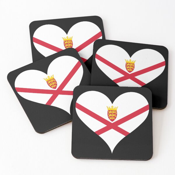 Item preview, Jersey Heart Flag designed and sold by NTGUILTY.