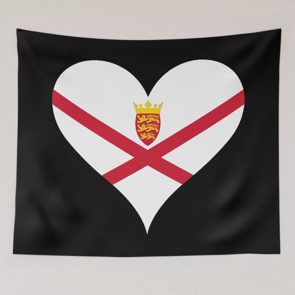 Item preview, Jersey Heart Flag designed and sold by NTGUILTY.