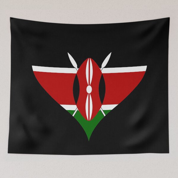 Item preview, Kenya Heart Flag designed and sold by NTGUILTY.