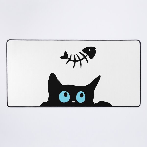 Item preview, Kitten and fish designed and sold by Freeform Flow by Caroline.