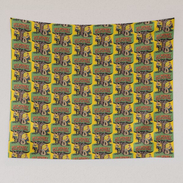 Item preview, "Funny  Arborists Cartoon - My Money Grrows on Trees" designed and sold by HolisticFurArt.