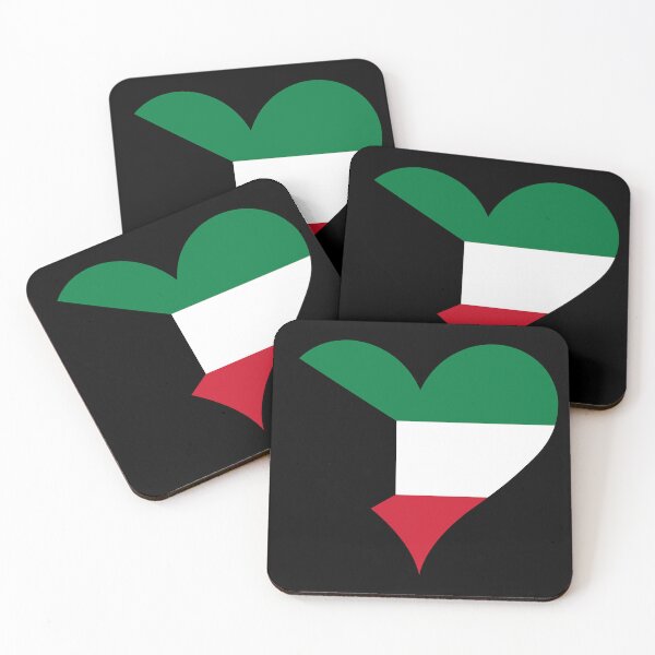 Item preview, Kuwait Heart Flag designed and sold by NTGUILTY.
