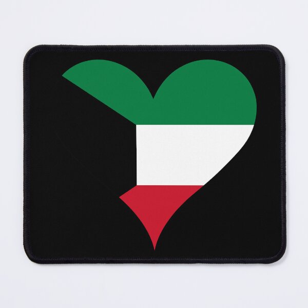 Item preview, Kuwait Heart Flag designed and sold by NTGUILTY.