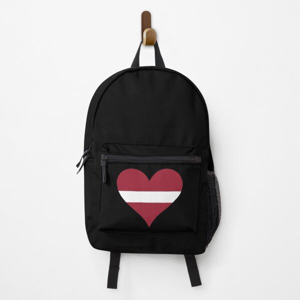 Item preview, Latvia Heart Flag designed and sold by NTGUILTY.