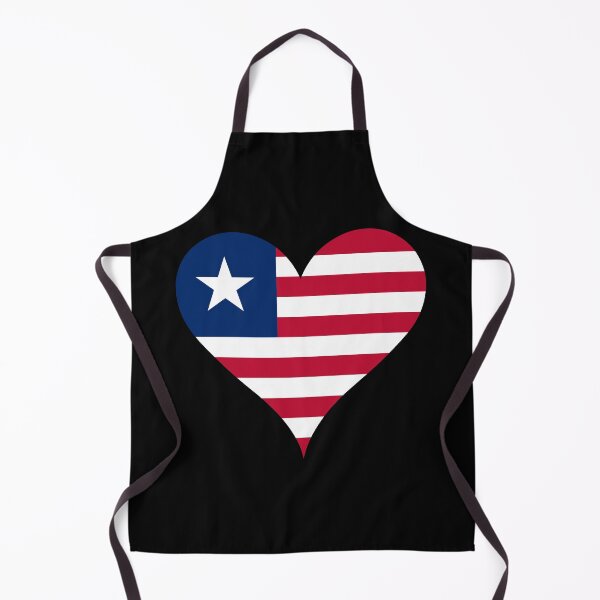 Item preview, Liberia Heart Flag designed and sold by NTGUILTY.