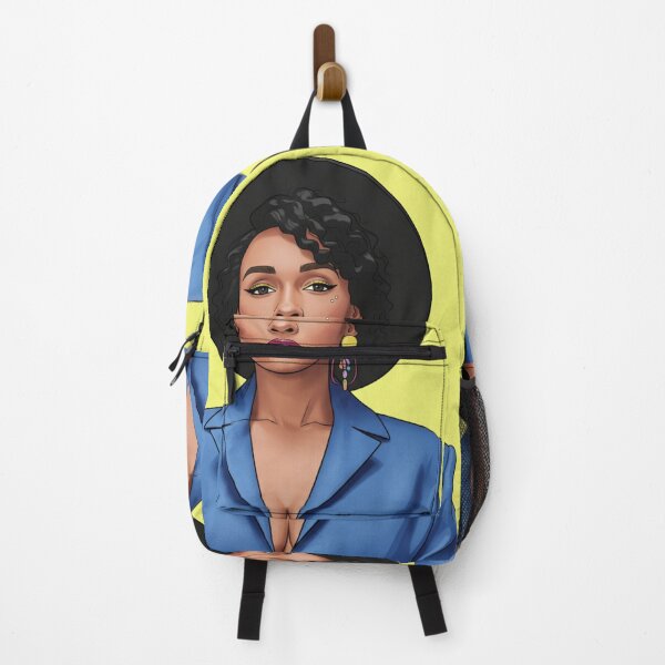 Item preview, Janelle Monáe Cartoon designed and sold by MattBStickers.