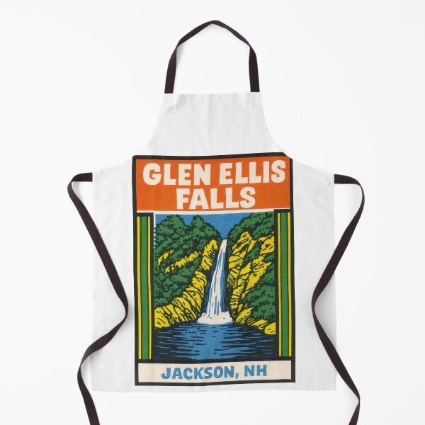 Item preview, Glen Ellis Falls Vintage Style Decal designed and sold by Decal Mania.